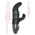 mystim Hop Hop Bob E-Stim - genopladelig elektro-dildo (sort)