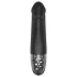 mystim - elektro vibrator - genopladelig e-stim - sort