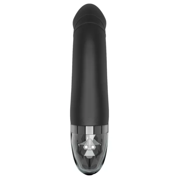 mystim - elektro vibrator - genopladelig e-stim - sort