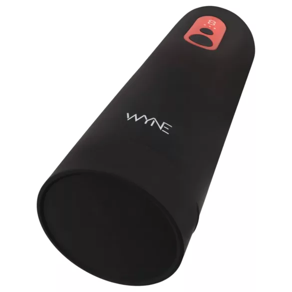 WYNE 08 - elektrisk masturbator - op/ned bevægelse - sort