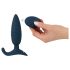 ANOS - trådløs blå anal vibrator