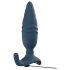 ANOS - trådløs blå anal vibrator