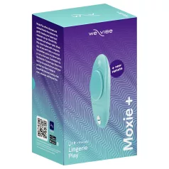   We-Vibe Moxie+ - bærbar klitorisvibrator med app- og fjernbetjening (turkis)