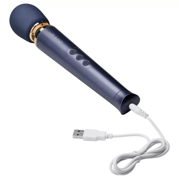 Le Wand Petite - trådløs massagevibrator - blå