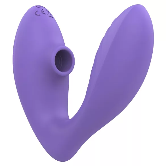 ROMP Reverb - luftbølget 2-i-1 G-punkts vibrator (lilla)