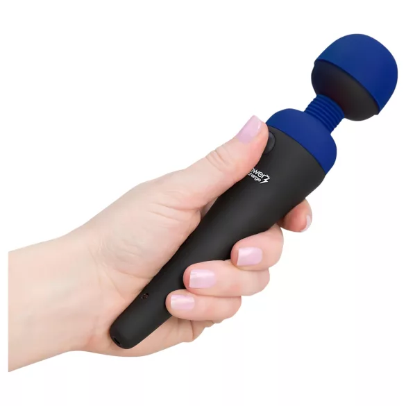 PalmPower recharge - genopladelig massagestav (blå)