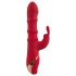 You2Toys Rabbit - bevægelig ring vibrator (rød)