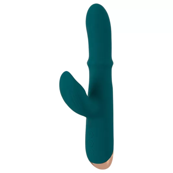 You2Toys - rabbit vibrator med penisring - turkis