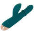 You2Toys - rabbit vibrator med penisring - turkis