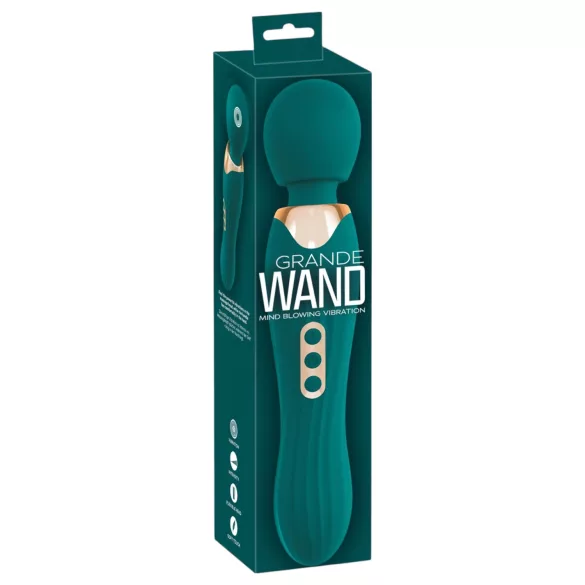 You2Toys Grande - massagevibrator med genopladeligt batteri - grøn