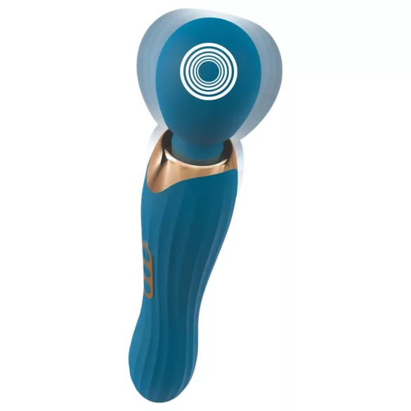 You2Toys Grande - wand vibrator - genopladelig massage - blå