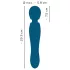 You2Toys Grande - wand vibrator - genopladelig massage - blå