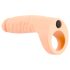 Realistixxx Dobbel Fucker - strap-on anal vibrator (sort)