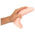 Realistixxx Dobbel Fucker - strap-on anal vibrator (sort)