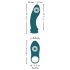Parfavorit - 3-i-1 justerbar vibrator (turkis)