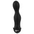 Rebel - fjernstyret 2i1 prostata vibrator (sort)