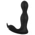 Rebel - fjernstyret 2i1 prostata vibrator (sort)