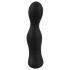 Rebel - fjernstyret 2i1 prostata vibrator (sort)