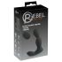 Rebel - fjernstyret 2i1 prostata vibrator (sort)