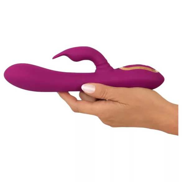 Javida - 3i1 perlevibrator med roterende funktion (lilla)