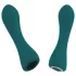 Couples Choice - 4-i-1 multifunktionel vibrator med fjernbetjening (turkis)
