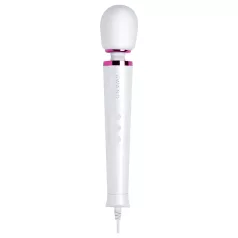 Le Wand Petite Plug-In - wand vibrator - opladelig - hvid