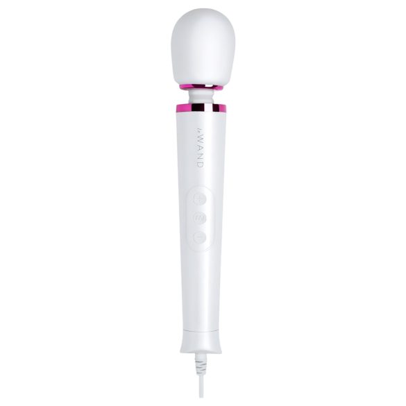 Le Wand Petite Plug-In - hvid massagevibrator til stikkontakt