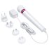 Le Wand Petite Plug-In - hvid massagevibrator til stikkontakt