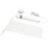 Le Wand Petite Plug-In - hvid massagevibrator til stikkontakt