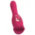 You2Toys - 2-i-1 vibrator med tunge (pink)