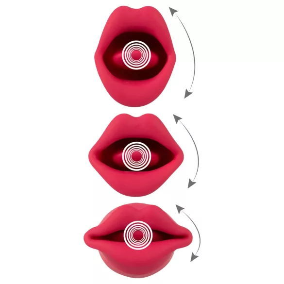 You2Toys - 2-i-1 vibrator med tunge (pink)