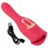 You2Toys - 2-i-1 vibrator med tunge (pink)