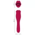 You2Toys - 2-i-1 vibrator med tunge (pink)