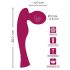 SMILE Speciel Stav - genopladelig massagevibrator (pink)
