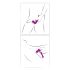 SMILE Speciel Stav - genopladelig massagevibrator (pink)