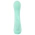 Cuties Mini 4 - vandtæt, kanin-vibrator, genopladelig (grøn)