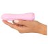 Cuties Mini 4 - vandtæt, genopladelig vibrator (pink)