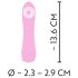 Cuties Mini 4 - vandtæt, genopladelig vibrator (pink)