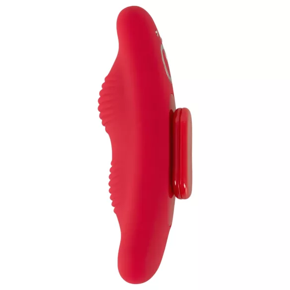 Smile - trådløs vibrator til trusser - genopladelig - rød
