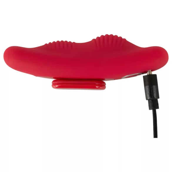 Smile - trådløs vibrator til trusser - genopladelig - rød