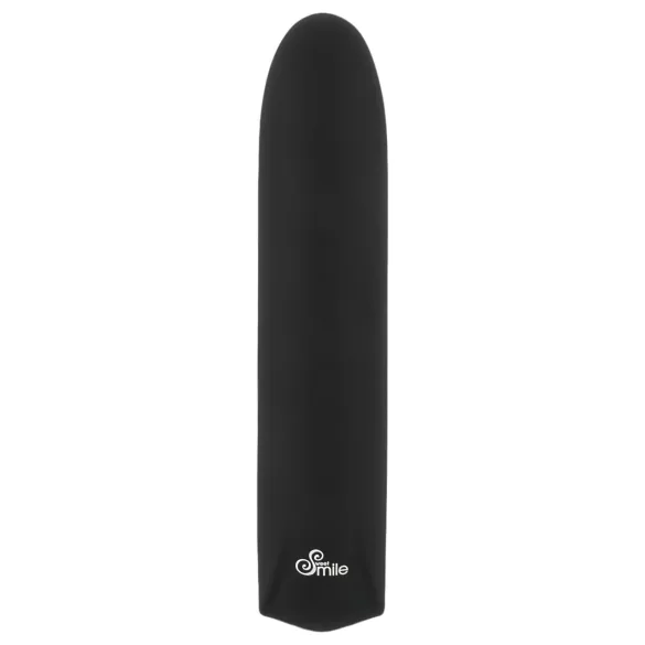 Smile - mini vibrator med genopladelig vandtæt funktion - sort