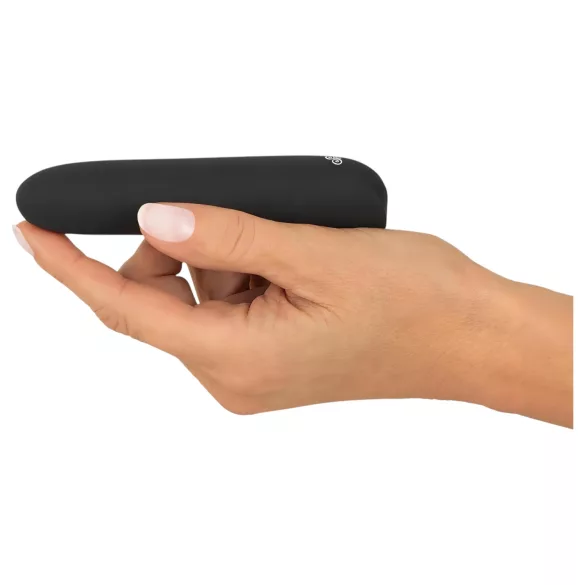 Smile - mini vibrator med genopladelig vandtæt funktion - sort