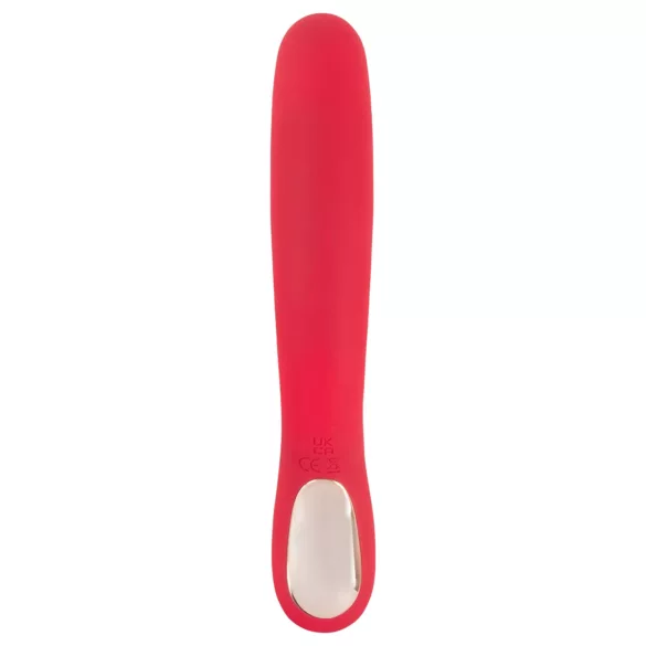 Smile Thumping Rabbit - rabbit vibrator med 3 motorer - genopladelig - rød