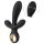 Eternal – oppustelig trippel vibrator (sort)