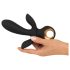 Eternal – oppustelig trippel vibrator (sort)