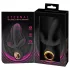 Eternal - oppustelig trippel vibrator - sort