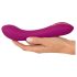 Javida - Dobbelt pumpet vibrator (lilla)