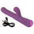 Javida - 3-i-1 kaninvibrator (lilla)