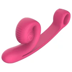 Snail Vibe Curve - 2-i-1 klitorisvibrator (pink)