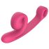 Snail Vibe Curve - 2-i-1 klitorisvibrator (pink)